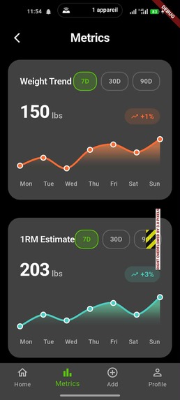 FitTrack – screenshot 5