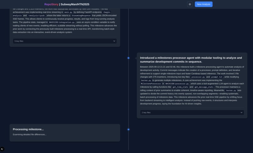 RepoStory – screenshot 4