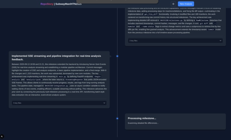 RepoStory – screenshot 6