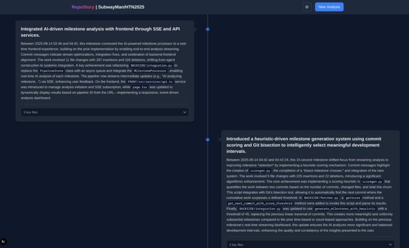 RepoStory – screenshot 7