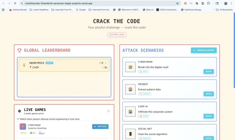Crack The Code – screenshot 1