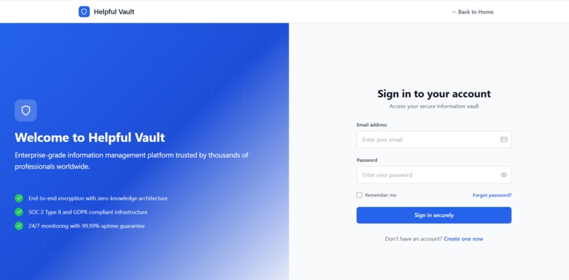 Helpful-Vault – screenshot 2