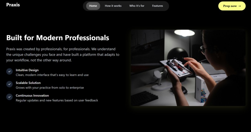 Praxis - Interview prep. – screenshot 3