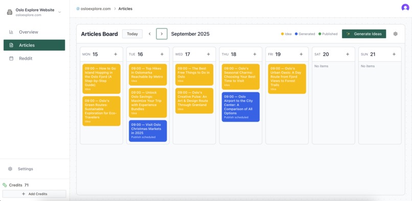 Topicowl – screenshot 2
