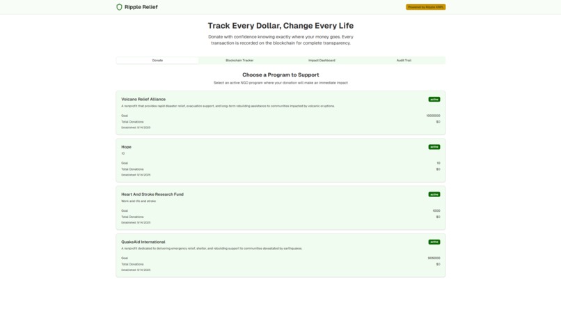 RippleRelief – screenshot 1