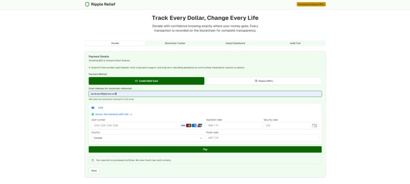 RippleRelief – screenshot 2