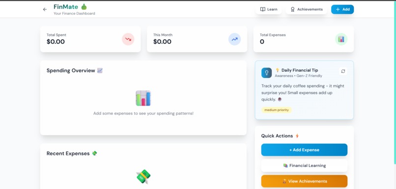 FinMate – Your AI-Powered Financial Companion – screenshot 5