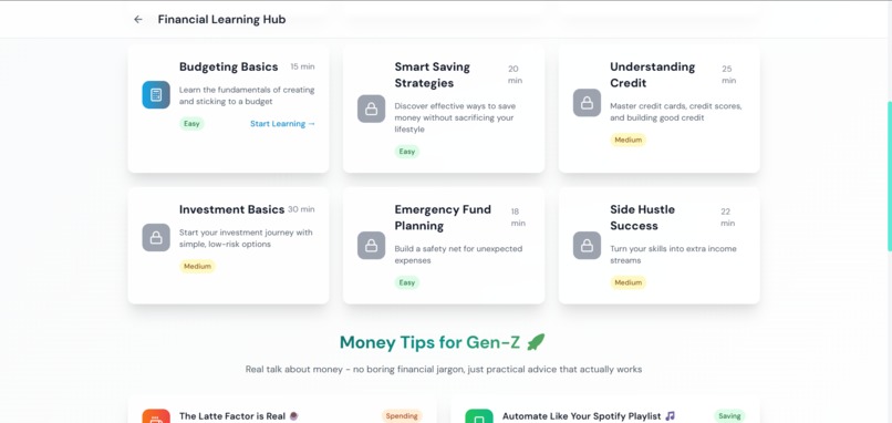 FinMate – Your AI-Powered Financial Companion – screenshot 10