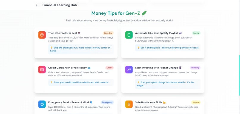 FinMate – Your AI-Powered Financial Companion – screenshot 12