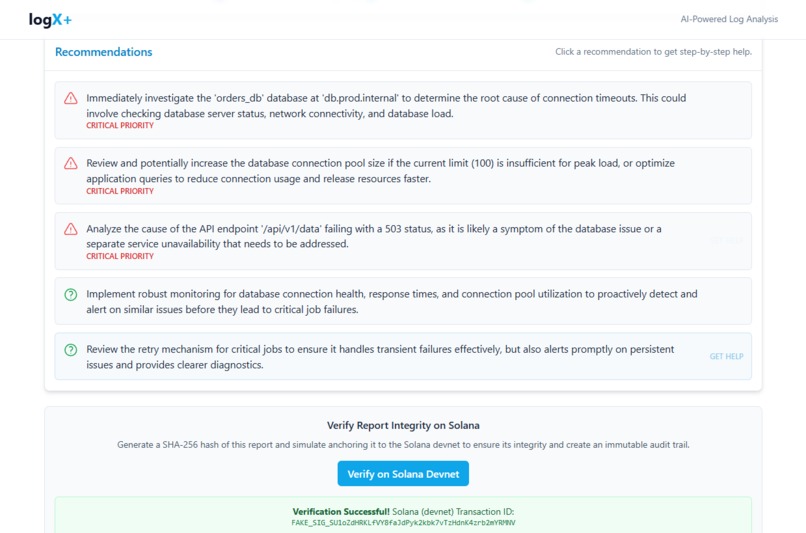 logX+ – screenshot 3