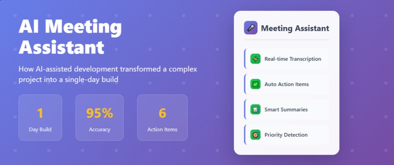 Intelligent Meeting Assistant – screenshot 1
