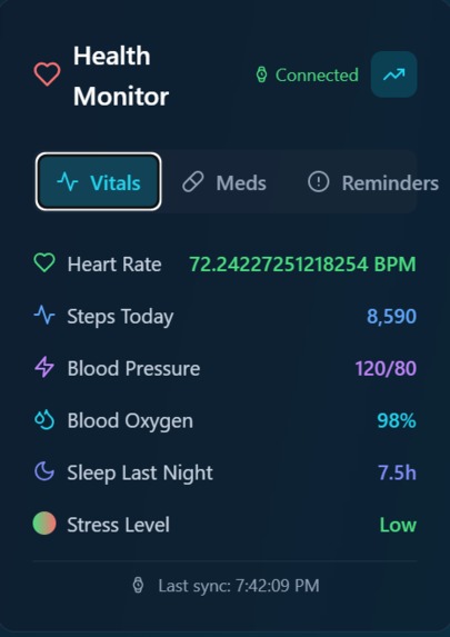 Sentient RoboK9 Control Center & Health/Environment monitor – screenshot 11