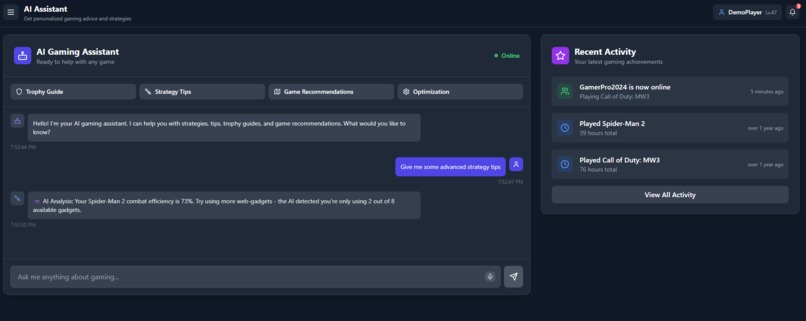 XION Gaming Hub Mobile gaming dashboard with XION blockchain – screenshot 9