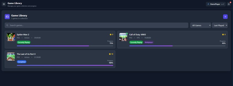 XION Gaming Hub Mobile gaming dashboard with XION blockchain – screenshot 10