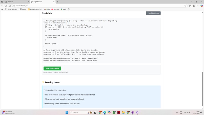 BUG WISHPER – screenshot 3