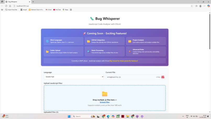 BUG WISHPER – screenshot 5