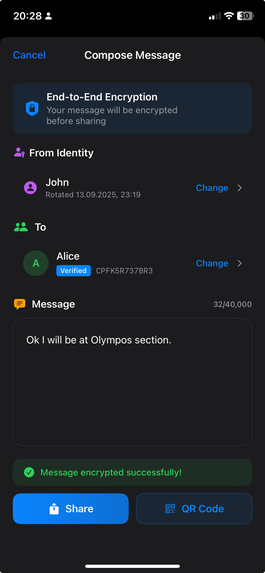 Whisper – screenshot 4