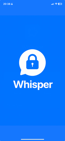 Whisper – screenshot 2