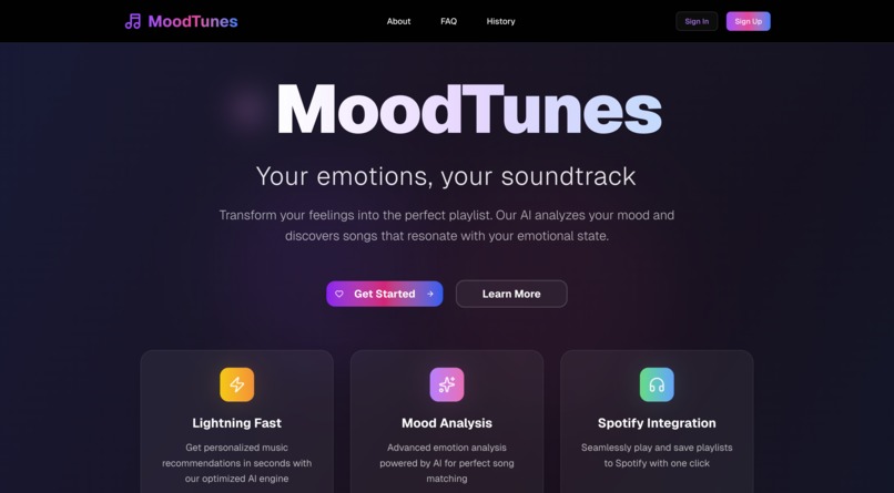 Moodtunes – screenshot 1