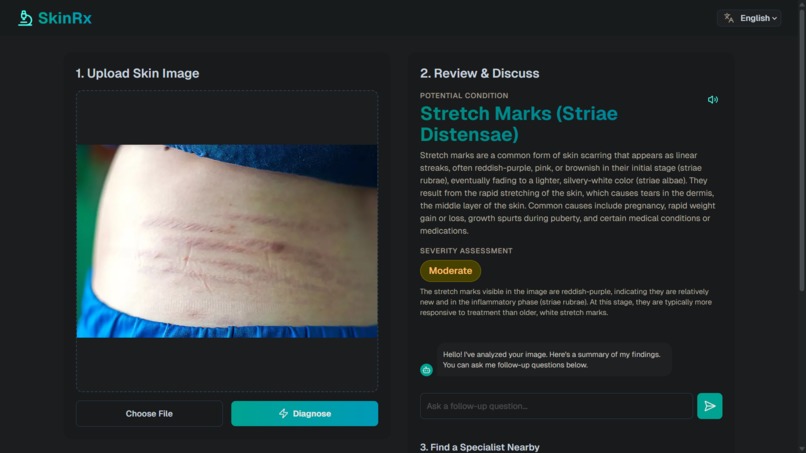 SkinRx – screenshot 1