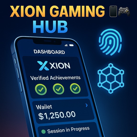 XION Gaming Hub Mobile gaming dashboard with XION blockchain – screenshot 24