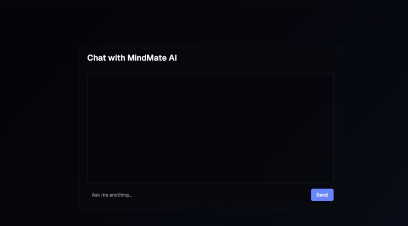 MindMate: AI-Powered Mental Health Screening & Support App – screenshot 2