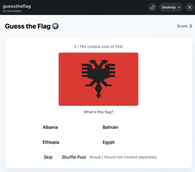 Guess The Flag – screenshot 1