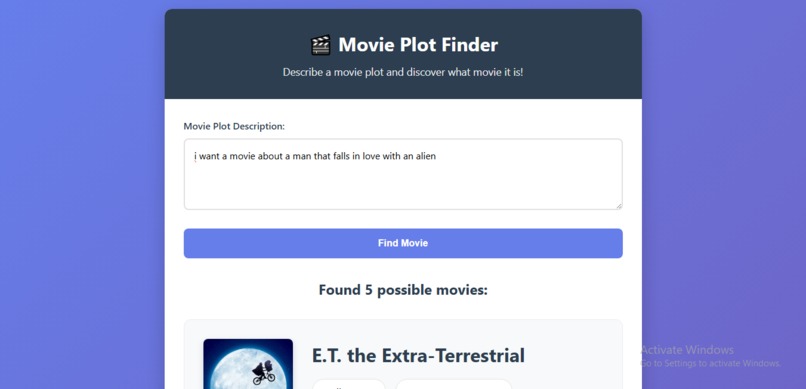 Moodflix - PlotFinder – screenshot 1