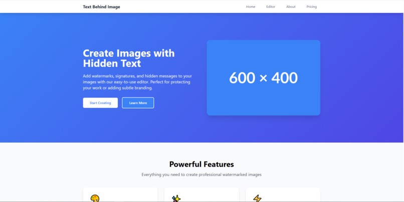 Text Behind Image – screenshot 5