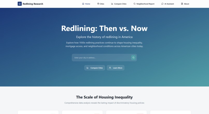 Redlining in Modern Times – screenshot 1