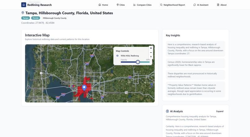 Redlining in Modern Times – screenshot 2