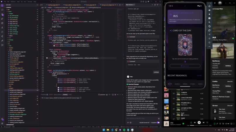 Lunanul ✨ Making a Tarot cards interpretation app! – screenshot 6