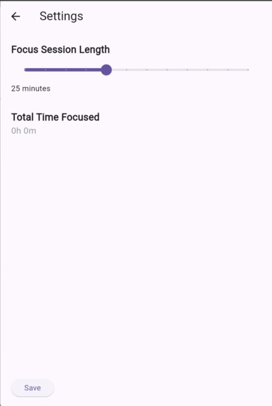 FocusPal – screenshot 1