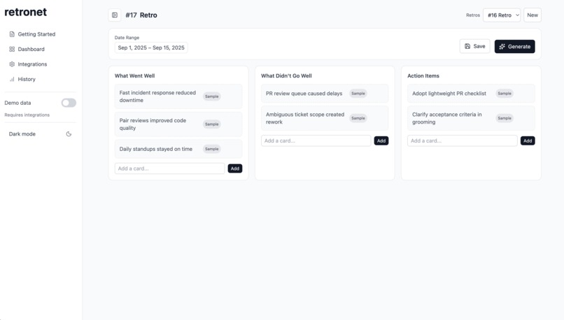 Retronet  – screenshot 1