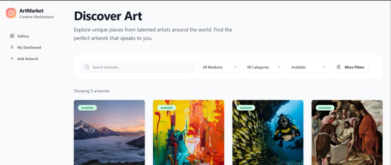 ArtMarket – screenshot 1
