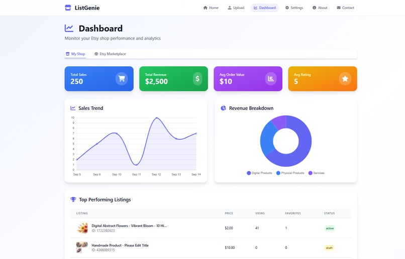 ListGenie - Digital Listing Automation Tool – screenshot 5