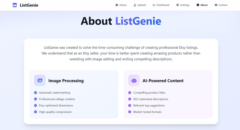 ListGenie - Digital Listing Automation Tool – screenshot 4