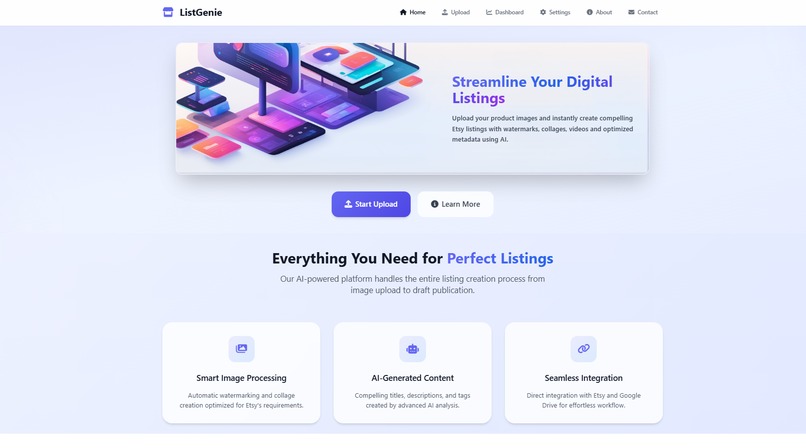 ListGenie - Digital Listing Automation Tool – screenshot 1
