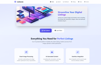 ListGenie - Digital Listing Automation Tool