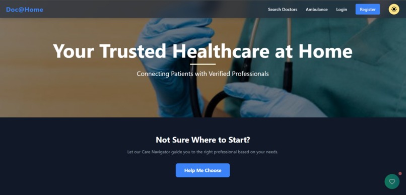 Doc@Home – screenshot 1