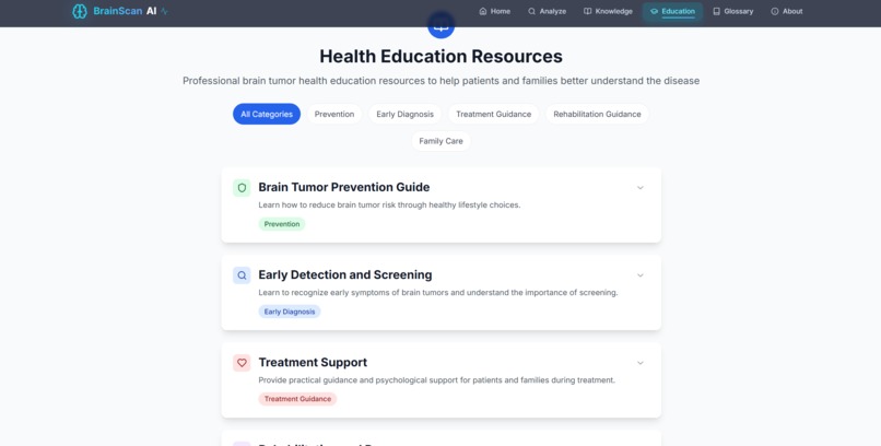NeuroScan AI - Intelligent Brain Tumor Diagnostic System – screenshot 1