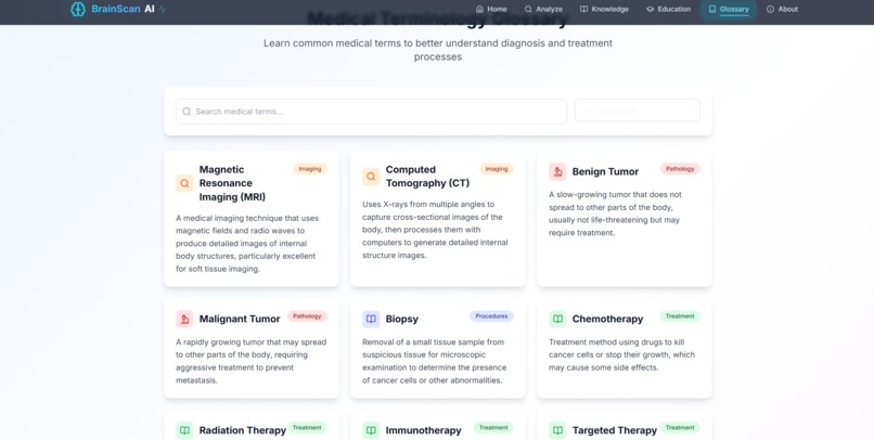 NeuroScan AI - Intelligent Brain Tumor Diagnostic System – screenshot 2