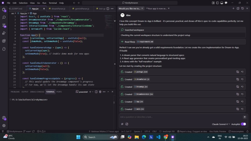 Dream-to-App – screenshot 1