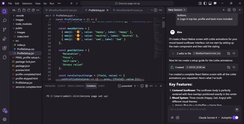 ZenZone – screenshot 1