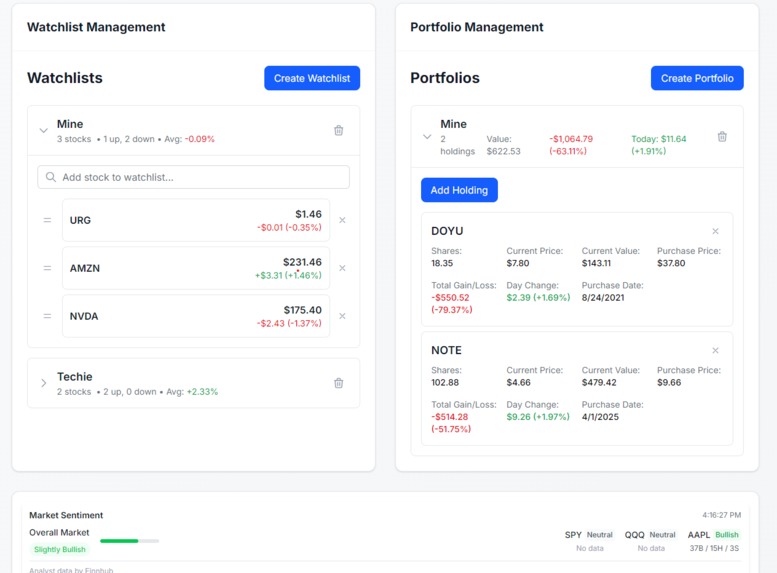 AI Stock Gainer – screenshot 3
