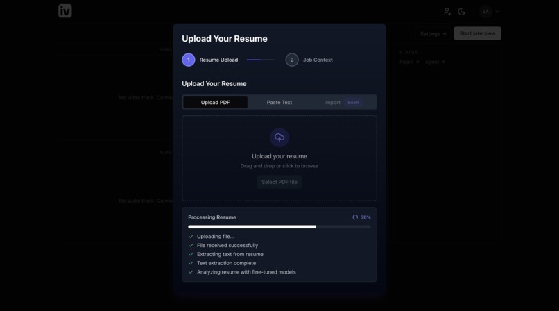 Intervita AI – screenshot 2