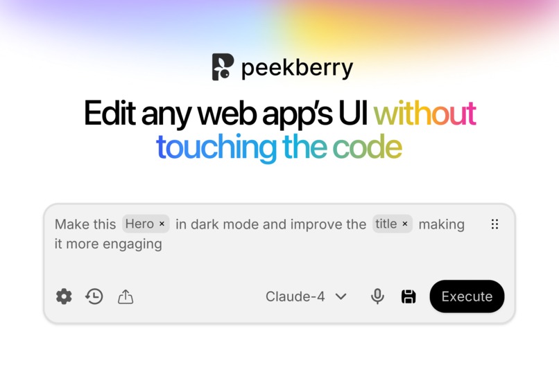 Peekberry – screenshot 1