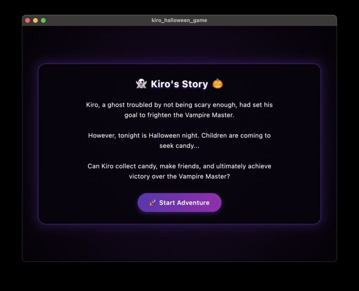 Kiro's Halloween Night – screenshot 1