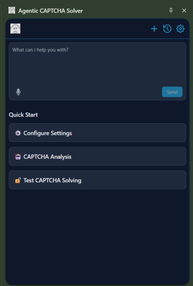 Agentic CAPTCHA Solver & Security Analyzer – screenshot 1