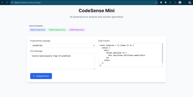 CodeSense Mini – screenshot 2